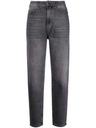 Calvin Klein high-waisted straight-leg Jeans - Farfetch