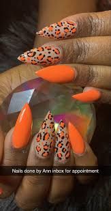orange bandana nails - Google Search