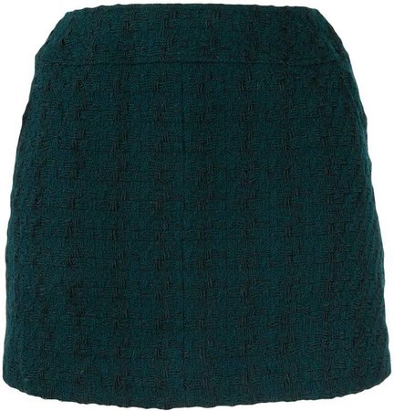 Pre-Owned 1997 tweed mini skirt