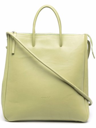 Shop Marsèll large leather tote bag with Express Delivery - FARFETCH