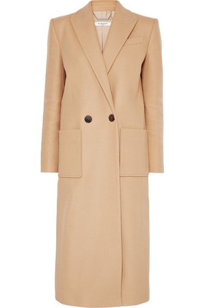 Givenchy | Double-breasted wool-felt coat | NET-A-PORTER.COM