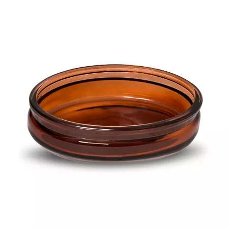 Amber Apothecary Glass Soap Dish Amber - Threshold : Target