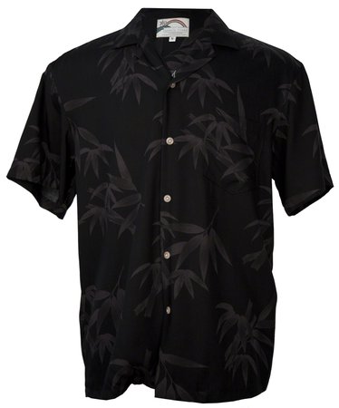 Black Hawaiian Shirt