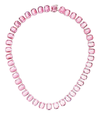 Pink Swaroski Necklace