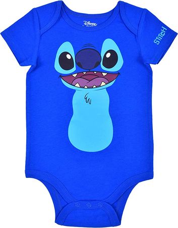 Amazon.com: Disney Lilo and Stitch Baby Boys’ Bodysuit Costume and Cap for Newborn and Infant – Blue : Clothing, Shoes & Jewelry