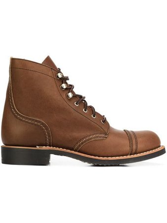 Red Wing Shoes lace-up boots