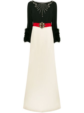 Gucci Embellished Long Dress - Farfetch