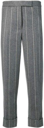 Shadow Stripe Flannel Trouser
