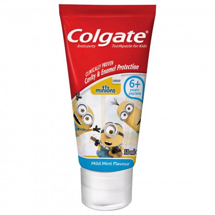 Colgate - Kids Minions Toothpaste 50ml - Toothpaste & Mouthwash - Oral Care - Bath