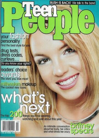 BRITNEY SPEARS - TEEN PEOPLE Magazine Feb 2000 - Ultra High Grade - BRAND NEW | eBay