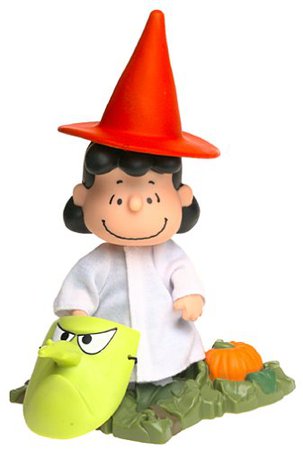 Amazon.com: It's the Great Pumpkin, Charlie Brown Lucy Van Pelt with Halloween Costume: Toys & Games