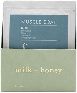 Milk + Honey Eucalyptus, Arnica, Rosemary & Sweet Marjoram Muscle Soak No.18 Set | Ulta Beauty
