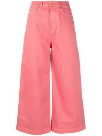 Alexandre Vauthier wide-leg Cropped Trousers