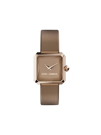 Shop Dolce & Gabbana Sofia square-face 11mm watch with Express Delivery - FARFETCH