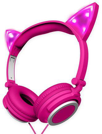 Polaroid Cat Ear Headphones - Pink | FYE