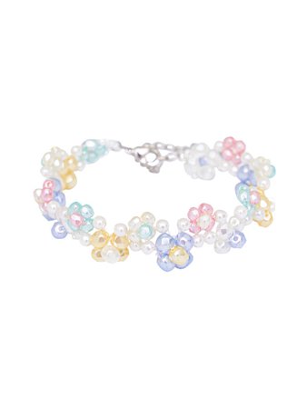 [Swingset스윙셋]Scatter Beads Bracelet (Mixed Pearl)