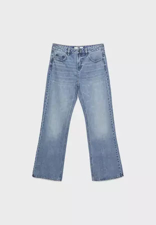 Straight-fit jeans - Women's Jeans | Stradivarius United States