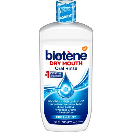 Walmart Grocery - Biotene Fresh Mint Mouthwash for Dry Mouth Relief, 16 ounce
