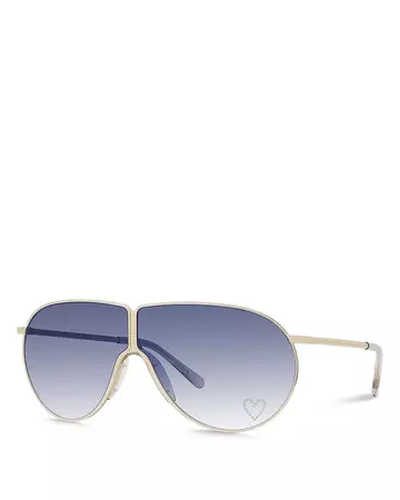 Stella McCartney Rectangular Sunglasses, 68mm | Bloomingdale's