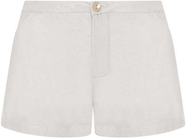 GISY - Silk Shorts Cream White