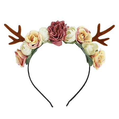 Deer Antler flower Crown