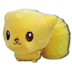 Yellow Squirrel Plush Stuffed Animal Soft Plush Big Furry Tail Keychain 4" Toy | Toys & Hobbies, Stuffed Animals, Other Stuffed Animals | eBay!