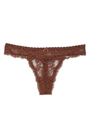 Love, Vera Floral Lace Thong (Regular & Plus Size) | Nordstrom