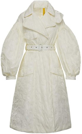 Moncler Genius + Dinah Oversized Belted Shell Coat