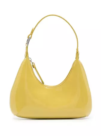 BY FAR Baby Amber Patent Leather Shoulder Bag - Farfetch