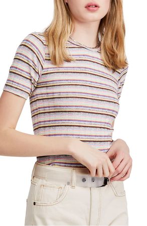 BDG Urban Outfitters Stripe Baby Tee | Nordstrom