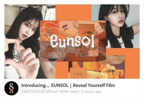 Introducing...  EUNSOL | Reveal Yourself Film