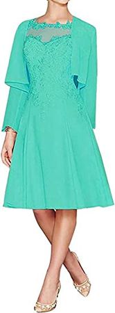 PROMLINK Two Piece Mother of Bride Dresses Short for Women at Amazon Women’s Clothing store