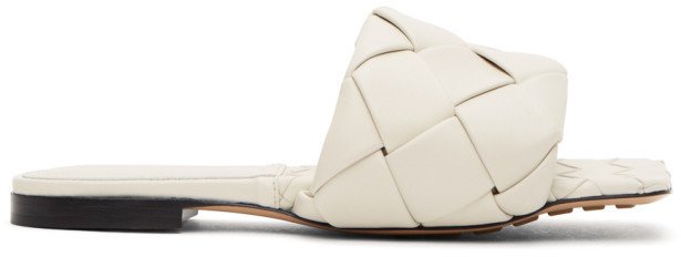 Off-White Intrecciato Lido Flat Sandals
