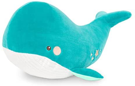 Amazon.com: B. Toys – Plush Whale – Stuffed Animal – Soft & Squishy Blue Whale – Washable Ocean Toy for Baby, Toddler, Kids – Huggable Squishies – Willow Whale – 0 Months + : Toys & Games
