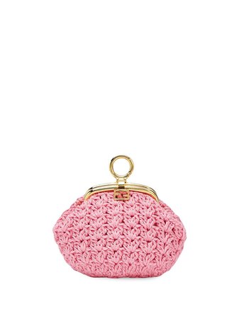 Fendi crochet design coin purse - FARFETCH