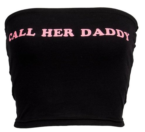call her daddy crop top