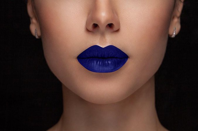 blue lipstick - Google Search