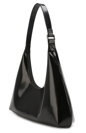 Женская черная сумка amber BY FAR — купить за 51100 руб. в интернет-магазине ЦУМ, арт. 19PFAMRSBLWLAR