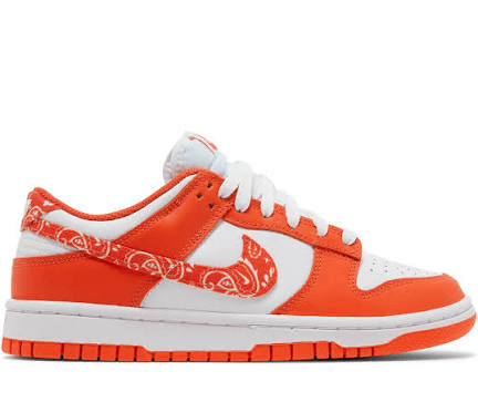 orange dunks shoes