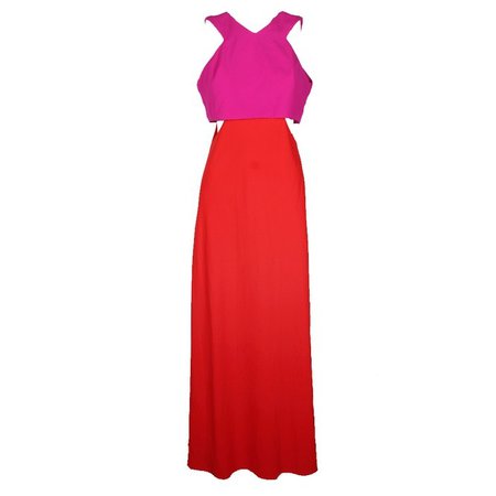 two color-pink and tanrige dress - Buscar con Google