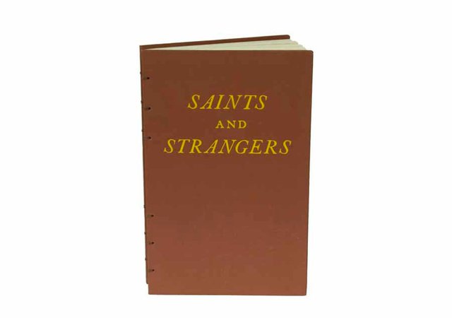 1945 SAINTS and STRANGERS Vintage Notebook Journal | Etsy Sweden