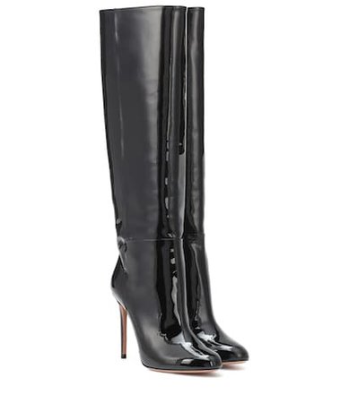 Brera 105 leather knee-high boots