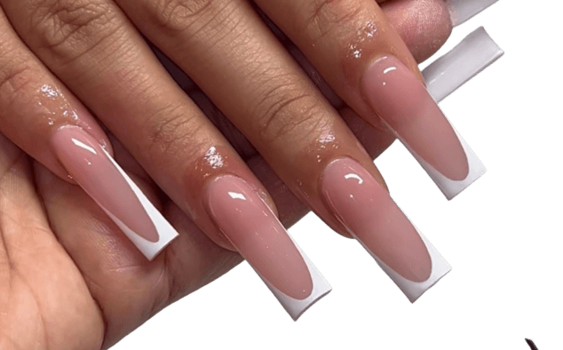 Nails - Deep French tip