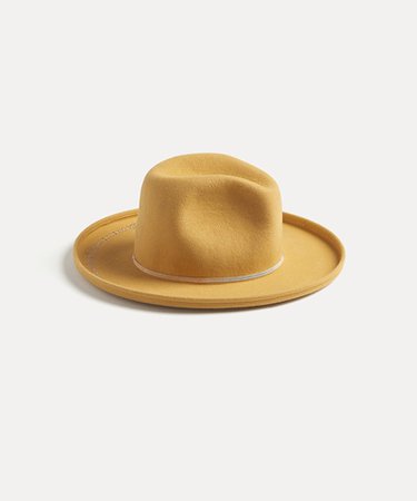 gaucho hat with embroidered detailing | forte_forte