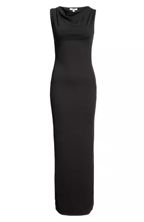 Miaou Selena Cutout Cowl Neck Stretch Jersey Dress | Nordstrom