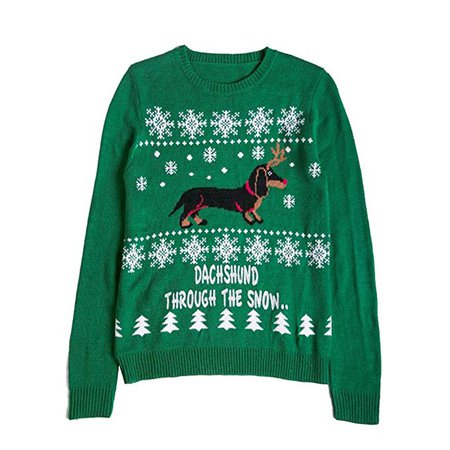 SWETYLDY Ugly Sweater Winter Christmas Sweater Cute Dachshund Snow Letter Women Pullovers Long Sleeve Knitting Outwear Tricot: Amazon.ca: Clothing & Accessories