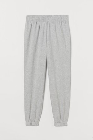 Calças de pijama - Cinzento claro mesclado - SENHORA | H&M PT