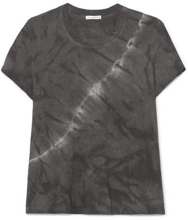 Vintage Boy Tie-dyed Cotton-jersey T-shirt - Gray
