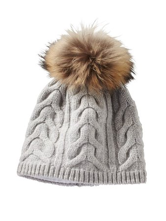 cindy cable wool knit hat - Gorsuch