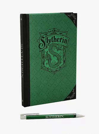Harry Potter Slytherin Journal Set